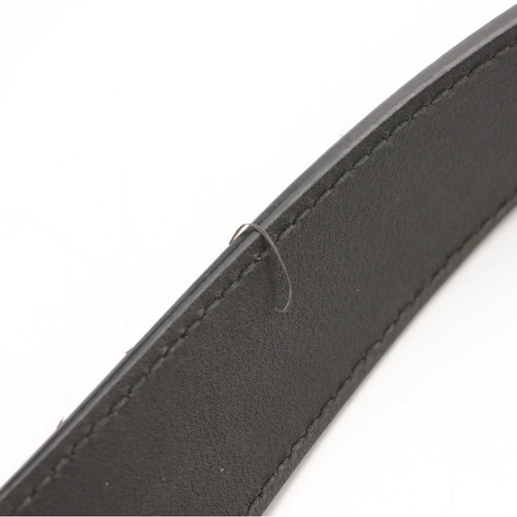 Gucci GG Marmont Belt Bag in Black Matelassé Chevron Velvet and Leather - Picture 8 of 9